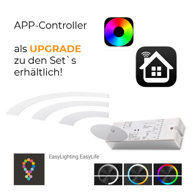 Hinweise wie man RGBW LED Streifen über APP steuern kann