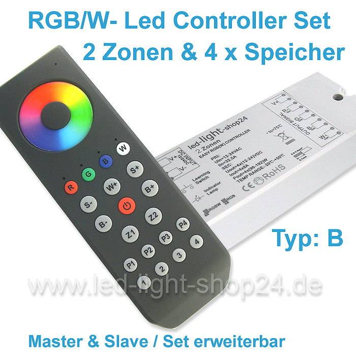 Led Steuerung SR-1003RCW 2 Zonen