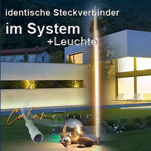 LED Lichtstele für Aussen in Top modernem Design für moderne Beleuchtung im Garten