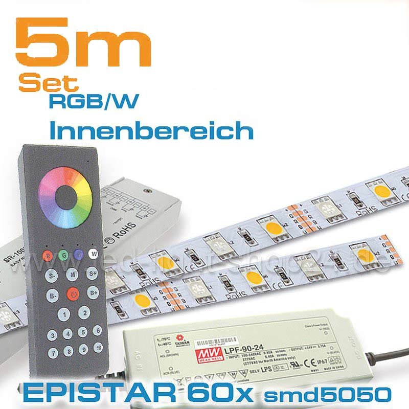 zu fertigen RGBW LED Streifen Sets